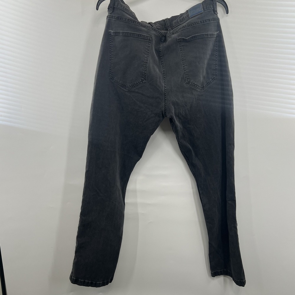 Mugsy Jeans Mens 38x33 Black Gray Willys FLX3NDG Stretch Flex Denim Pants - Picture 5 of 13